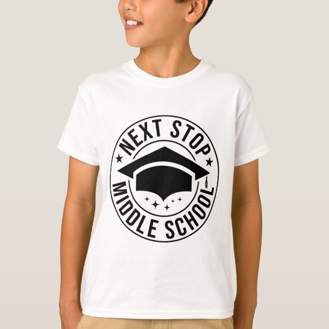 T-shirt Arrêter la fin de l'école primaire secondaire Ki (Devant)