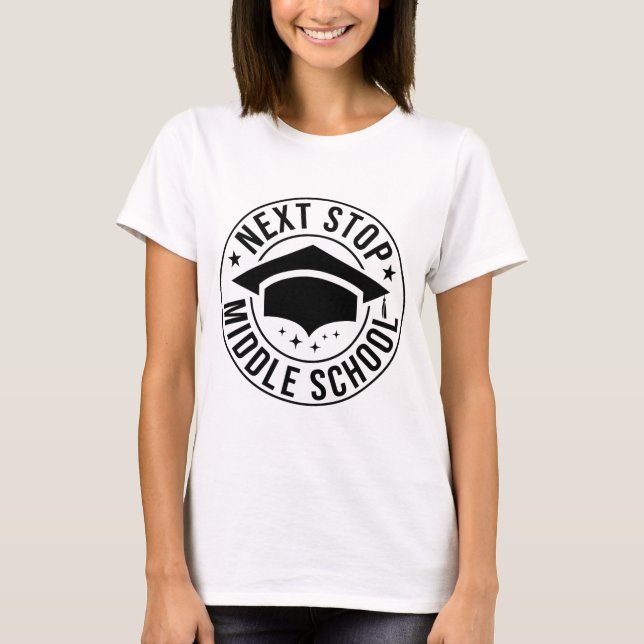 T-shirt Arrêter la fin de l'école primaire secondaire Ki (Devant)