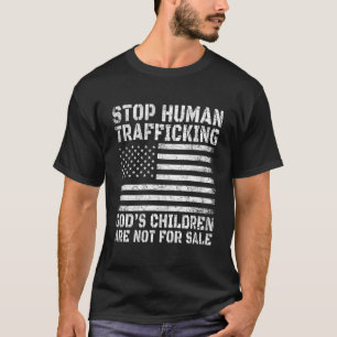 T-shirt Arrêter La Traite Des Êtres Humains Les Enfants De