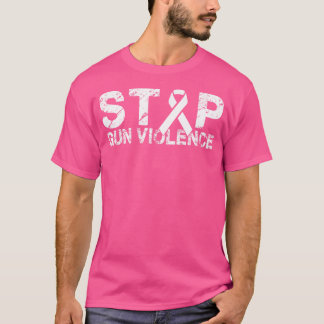 T-shirt Arrêter La Violence Des Armes À Feu Le Contrôle De