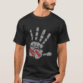 T-shirt Arrêter la violence MAIN Famille Violence domestiq