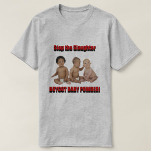 T-shirt arrêter l'abattage