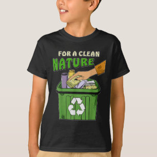 T-shirt Arrêter le filtrage de protection de la nature De
