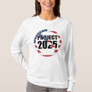 T-shirt Arrêter le projet 2025