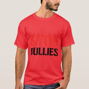 T-SHIRT ARRÊTER LES BULLES