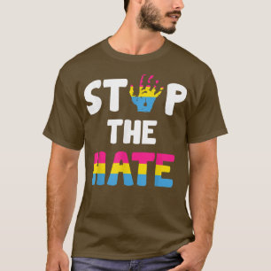 T-shirt Arrêter LGBT Hate Mois Gay pride Transgender LGBTQ