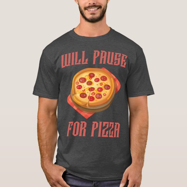 T-shirt Arrêtera pour le garçon de jeu vidéo de nourriture (Devant)