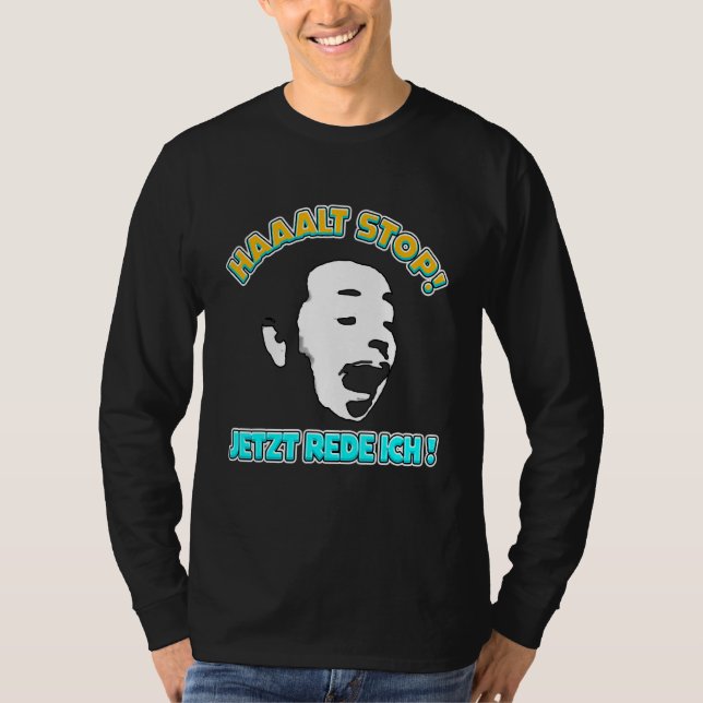 T-shirt Arrêtez Andreas Mème Dit Des Mêmes De Blagues (Devant)