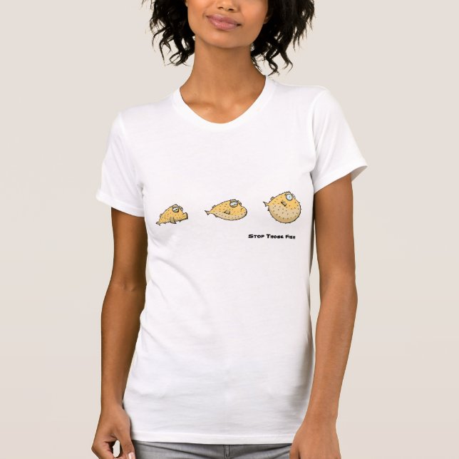 T-shirt Arrêtez ces le Blowfish (Devant)