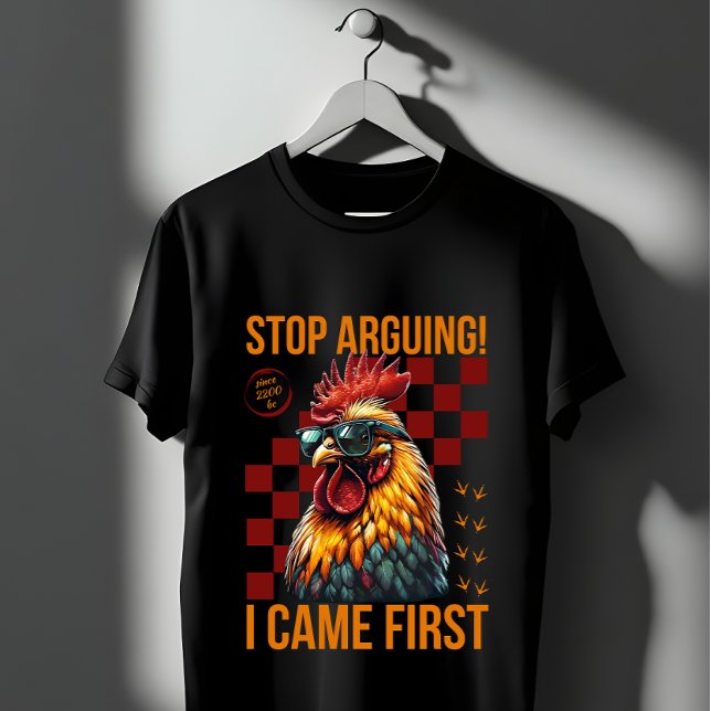 T-shirt Arrêtez D'Affirmer Que Je Suis Devenu Le Premier D (Créateur téléchargé)