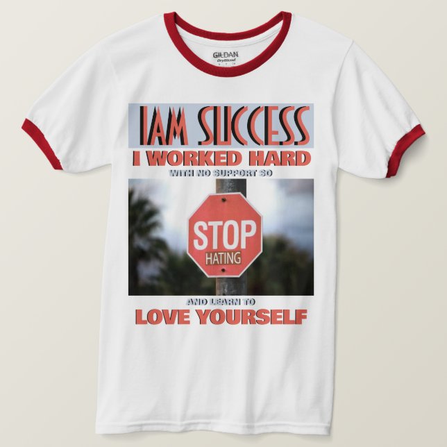 T-SHIRT ARRÊTEZ DE DÉTESTER (Design devant)