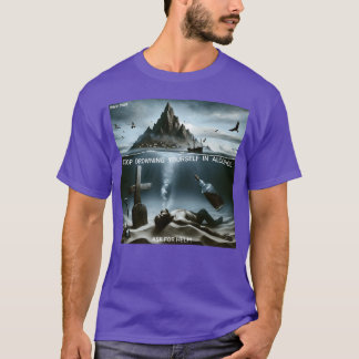 T-shirt Arrêtez de noyer les vôtres dans l'alcool vintage