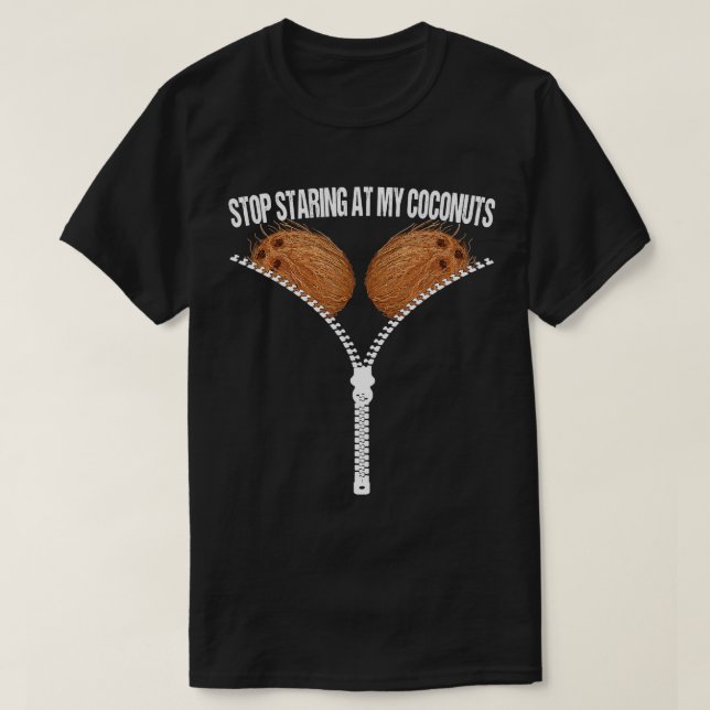 T-shirt Arrêtez De Vous Retrouver À My Coconuts Beach Summ (Design devant)