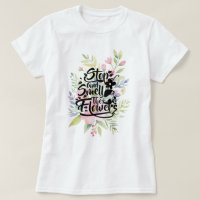 Arrêtez et sentez les fleurs