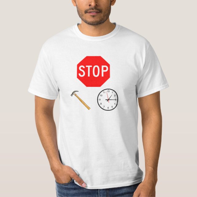 T-shirt Arrêtez Hammertime (Devant)