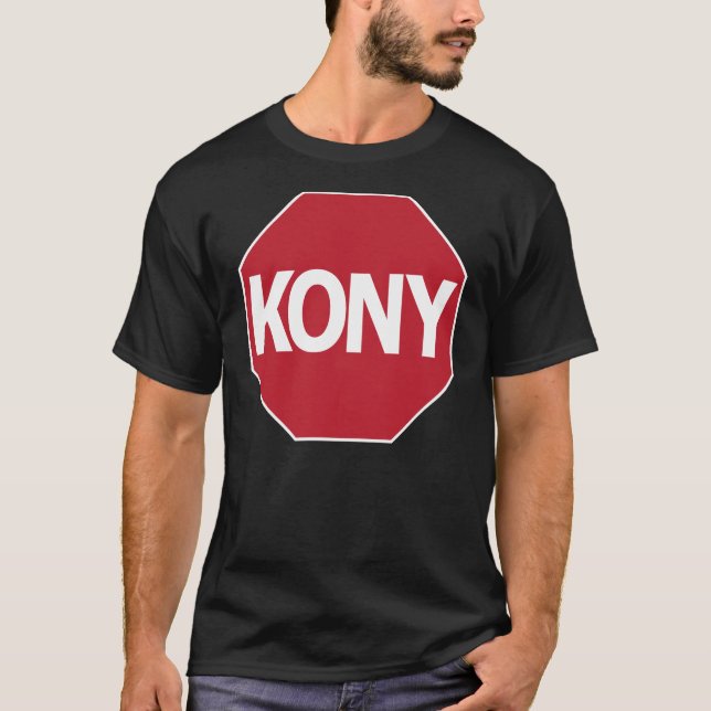 T-shirt Arrêtez Kony (Devant)