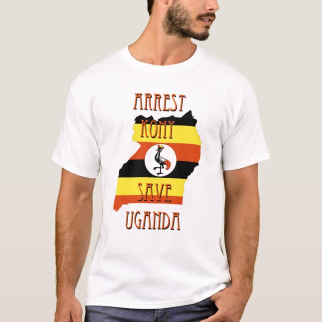 T-shirt Arrêtez Kony 2012 (Devant)