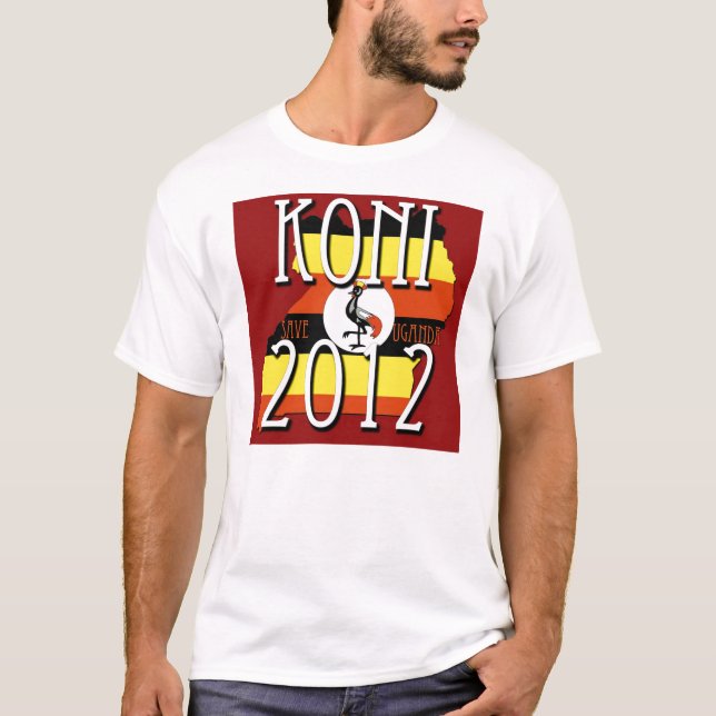 T-shirt Arrêtez Kony 2012 (Devant)