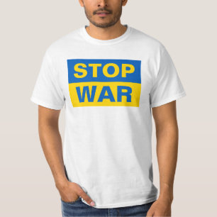 T-shirt Arrêtez la guerre Ukraine ukrainienne