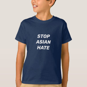 T-shirt Arrêtez la haine asiatique, 