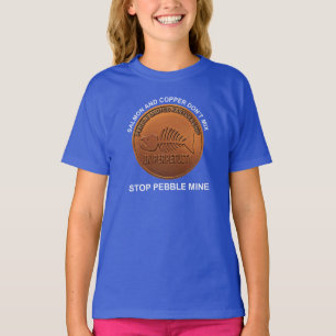 T-shirt Arrêtez la mine de galets - Pebble Mine Penny