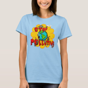 T-shirt Arrêtez la pollution