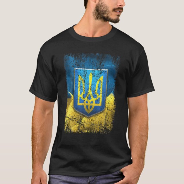 T-shirt Arrêtez La Première Guerre Mondiale Avec L'Ukraine (Devant)