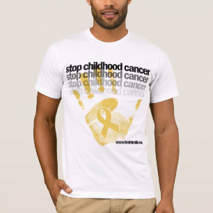 T-shirt Arrêtez le Cancer d'enfance