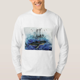 T-shirt Arrêtez le chasseur de baleines