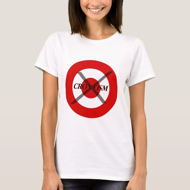 T-shirt Arrêtez le copinage I (Devant)