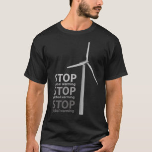 T-shirt arrêtez le réchauffement climatique