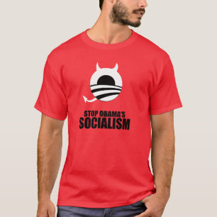 T-SHIRT ARRÊTEZ LE SOCIALISME D'OBAMA