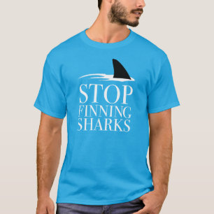 T-SHIRT ARRÊTEZ LES REQUINS DE FINNING