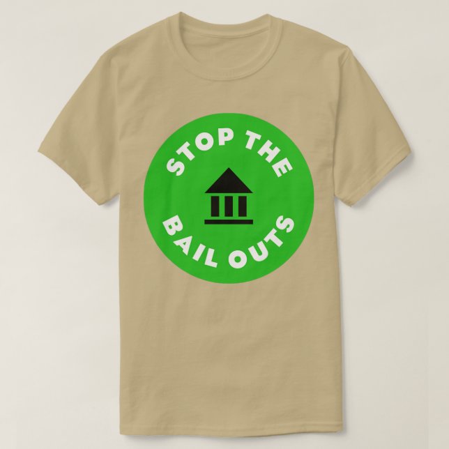 T-shirt Arrêtez Les Sorts De Caution (Design devant)