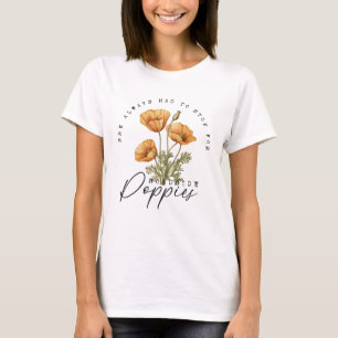 T-shirt Arrêtez Pour Les Pépites Du Côté De La Route