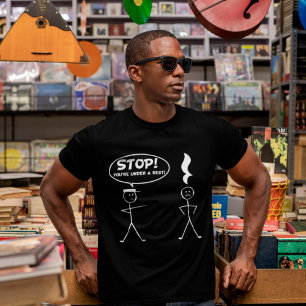 T-shirt Arrêtez que vous soyez sous un Humour musical amus