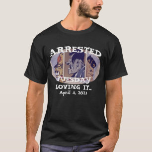 T-shirt Arrêtez Trump mardi 2023 2028 2030 2033