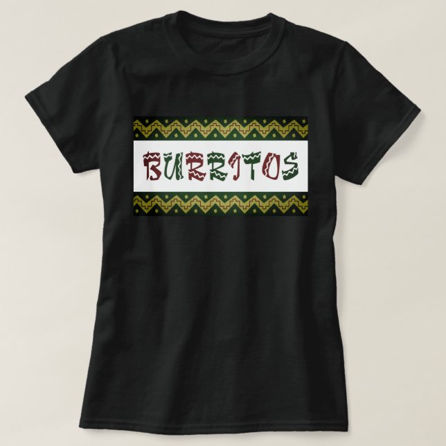 T-shirt arriba burritos (Design devant)