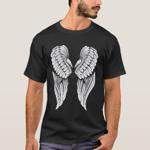 T-shirt Arrière Ange Blanche