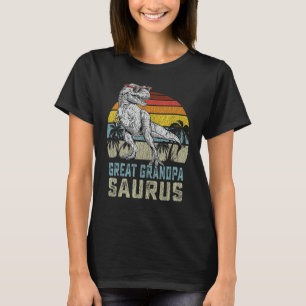 T-shirt Arrière-arrière-papasaurus Rex Dinosaure Grand-pèr