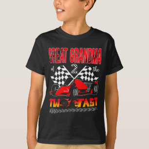 T-shirt Arrière-grand-mère du garçon qui fête son 2ème ann