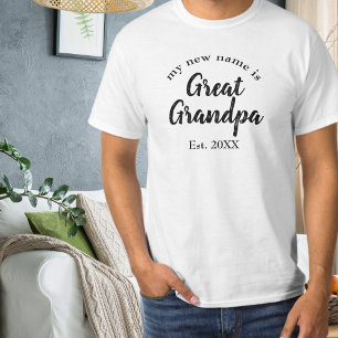 T-shirt Arrière-Papiatteint un nouveau jalon de famille