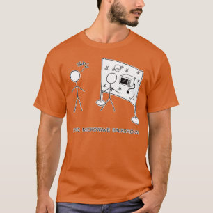 T-shirt Arrière - plan à micro-ondes cosmique