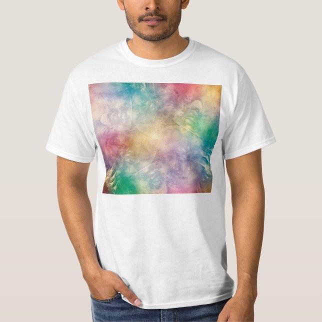 T-shirt Arrière - plan Antique Apophyse Fractals I (Devant)