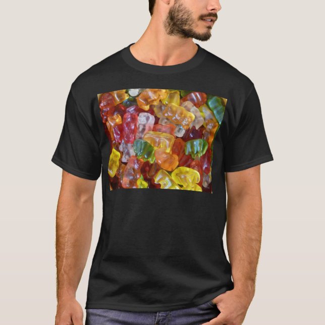 T-shirt Arrière - plan de Gummy Bears (Devant)