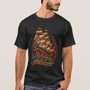 T-shirt Arrière-plan de l'impression avant Furie tradition
