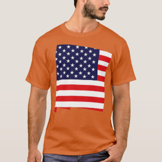 T-shirt Arrière - plan de l'indicateur de forme d'état du 