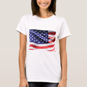 T-shirt ARRIÈRE - PLAN du drapeau américain