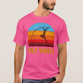 T-shirt Arrière-plan en forme Vintage rétro
