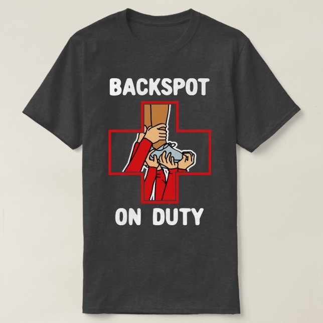 T-shirt Arrière-plan en service 1 (Design devant)